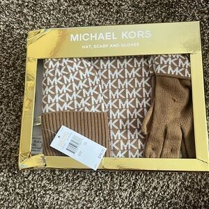 Michael Kors Hat, Scarf and Gloves